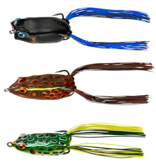 Booyah 3-Piece Hollow Body Frog Combo Pack -Fishing Gear Shop 12582632161335