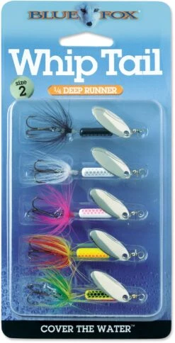 Blue Fox Whip Tail 5-Piece Variety Kit -Fishing Gear Shop 12965320163383