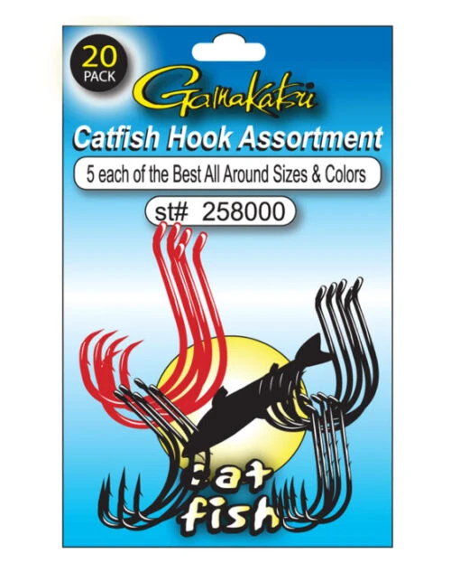 Gamakatsu Catfish Hook Assortment Variety Pack -Fishing Gear Shop 13058942861367