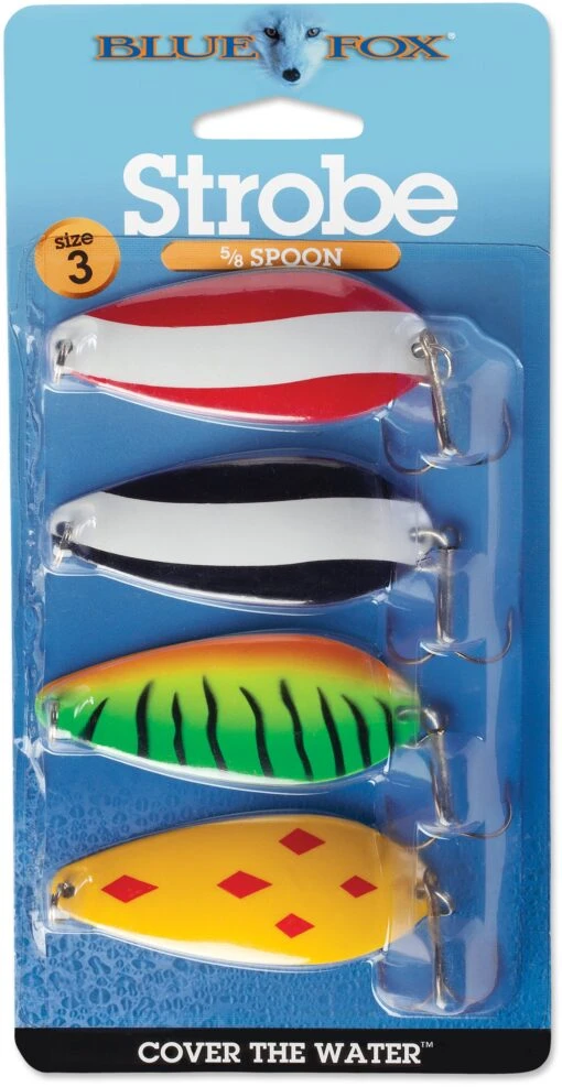 Blue Fox Classic Strobe Tear Drop Spoon Kit -Fishing Gear Shop 13070903017527 scaled