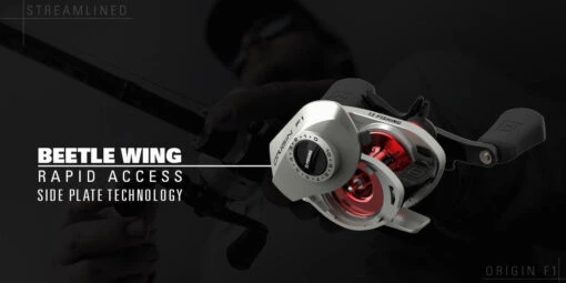 13 Fishing Origin F1 Baitcasting Reel -Fishing Gear Shop 13fishing origin f1 beetlewings