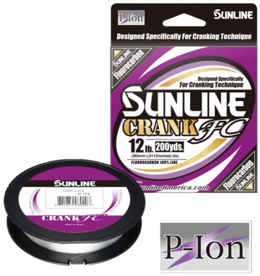 Sunline Crank FC Fluorocarbon Line 200 Yards -Fishing Gear Shop 14148340973623