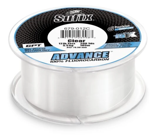 Sufix Advance Fluorocarbon Filler Spool 200 Yards -Fishing Gear Shop 31094303031385