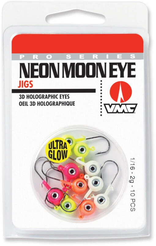 VMC Neon Moon Eye Jig Glow Kit -Fishing Gear Shop 31310383054937