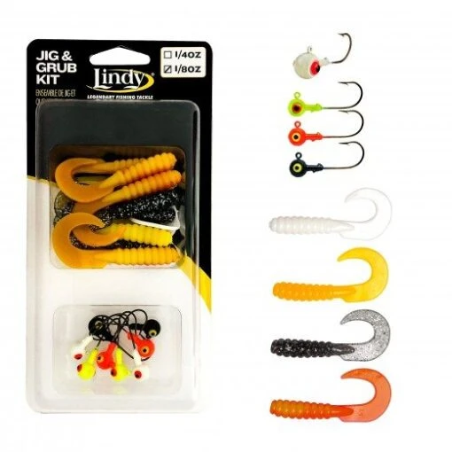 Lindy Jig And Grub Kit -Fishing Gear Shop 31449207472217