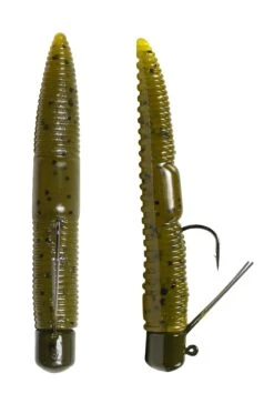 Lunkerhunt Pre-Rigged Finesse Worm 3 Inch Ned Rig Stickbait -Fishing Gear Shop 31535411920985