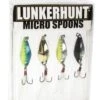 Lunkerhunt Micro Spoon 4-Piece Multi Pack -Fishing Gear Shop 31537688903769