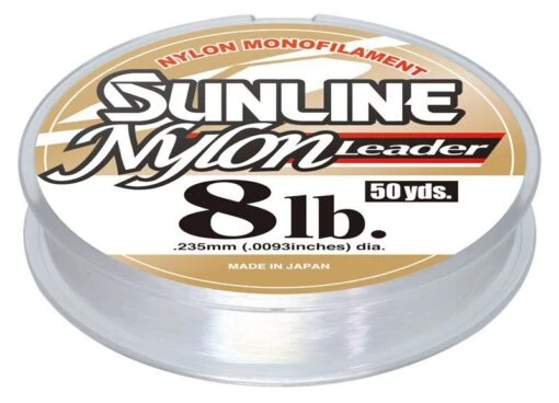 Sunline Nylon Monofilament Leader Wheel 50 Yards -Fishing Gear Shop 32103711866969