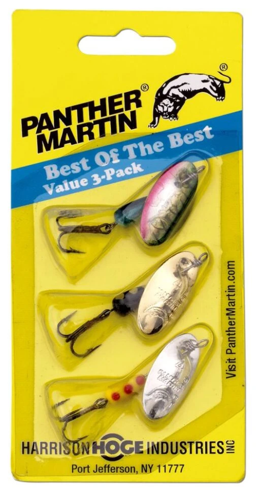 Panther Martin Best Of The Best 3 Pack Spinner Kit -Fishing Gear Shop 39544666292313