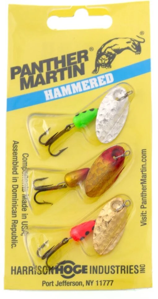 Panther Martin Hammered 3 Pack Spinner Kit -Fishing Gear Shop 39544895144025