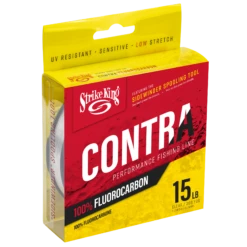 Strike King Contra Fluorocarbon 200 Yards -Fishing Gear Shop 39581438574681