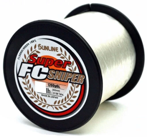 Sunline Super FC Sniper Fluorocarbon Line 1200 Yd -Fishing Gear Shop 39740036743257