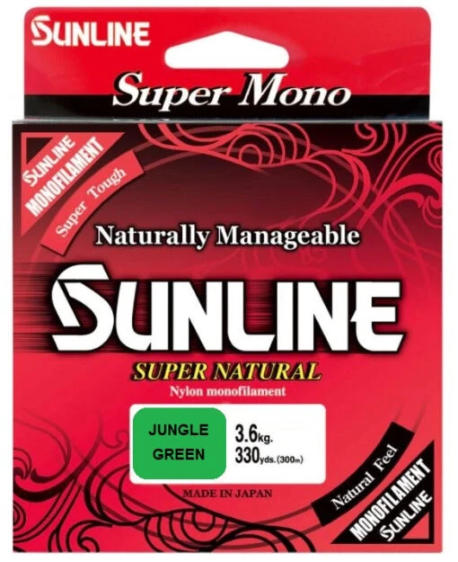 Sunline Super Natural Nylon Monofilament Line 330 Yd -Fishing Gear Shop 39740171288665