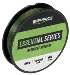 SPRO Bronzeye Braid 8x Moss Green 164 Yards -Fishing Gear Shop 39782028443737