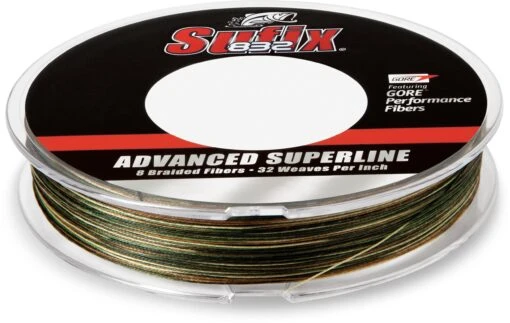 Sufix 832 Braid Camo Green Braided Line -Fishing Gear Shop 660 832 150 300yd CA spool no size scaled