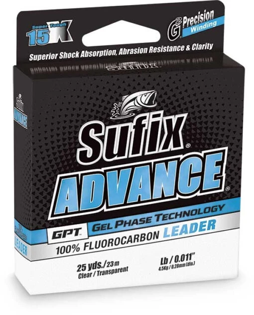 Sufix Advance Fluorocarbon Leader Wheel 25-yards -Fishing Gear Shop 684 generic