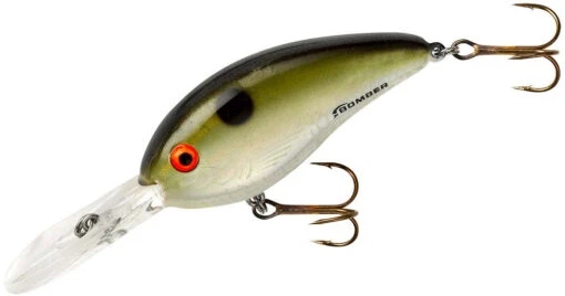 Bomber Fat Free Shad Fingerling 2 3/8 Inch Medium Diving Crankbait -Fishing Gear Shop BD5FDTS