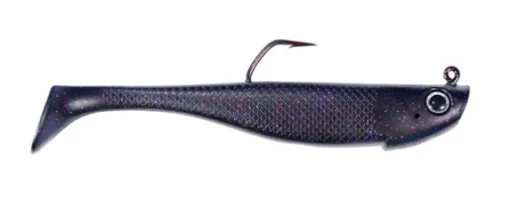 Hogy 6.5″ Protail Paddle Tail 4oz -Fishing Gear Shop Black 1