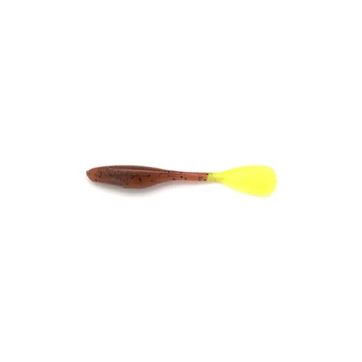 Gambler 4″ Flapp’n Shad -Fishing Gear Shop Gambler 4 inch Flappn Shad Pumpkin Chartreuse F43915