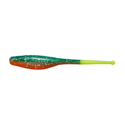 KWigglers Ball Tail Shad -Fishing Gear Shop KWigglers Ball Tail Shad Electric Sunrise Chartreuse