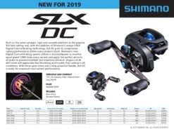 Shimano SLX 150 DC Baitcasting Reels -Fishing Gear Shop SLX DC Sell Sheet 2019