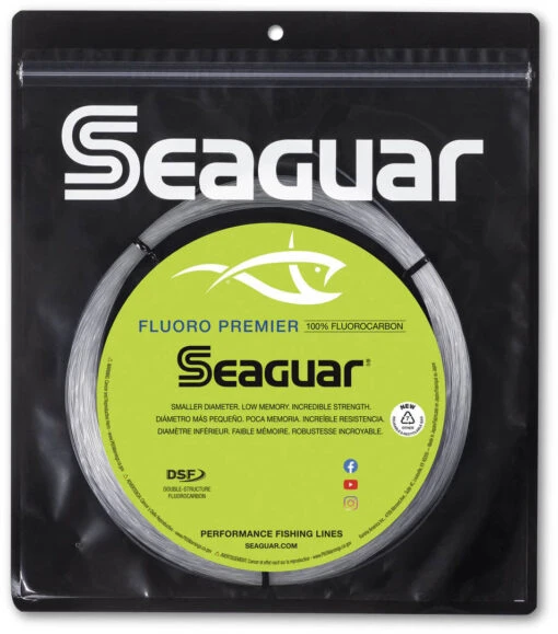 Seaguar Fluoro Premier Leader Wheel 50 Yards -Fishing Gear Shop Seaguar pkg BigGameFluoroPremier main af67416b 1263 4716 be42 ffa67cb3d0e7