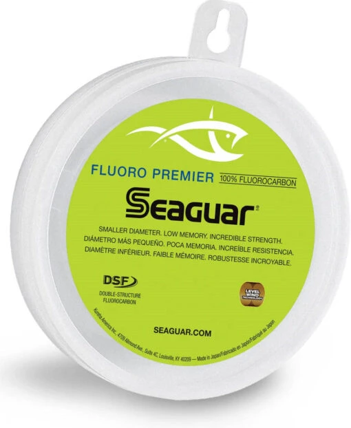 Seaguar Fluoro Premier Leader Wheel 50 Yards -Fishing Gear Shop Seaguar pkg FluoroPremier main