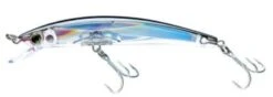 Yo-Zuri Crystal 3D Minnow Sinking 4 3/8″ -Fishing Gear Shop SilverBlack 1 1