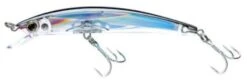 Yo-Zuri Crystal 3D Minnow Floating 4 3/8″ -Fishing Gear Shop SilverBlack