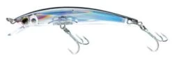 Yo-Zuri Crystal 3D Minnow Sinking 5 1/4″ -Fishing Gear Shop SilverBlack 5