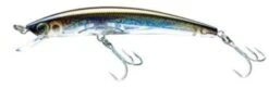 Yo-Zuri Crystal 3D Minnow Sinking 4 3/8″ -Fishing Gear Shop SilverBronze 1