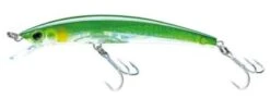 Yo-Zuri Crystal 3D Minnow Sinking 4 3/8″ -Fishing Gear Shop SilverGreen 1