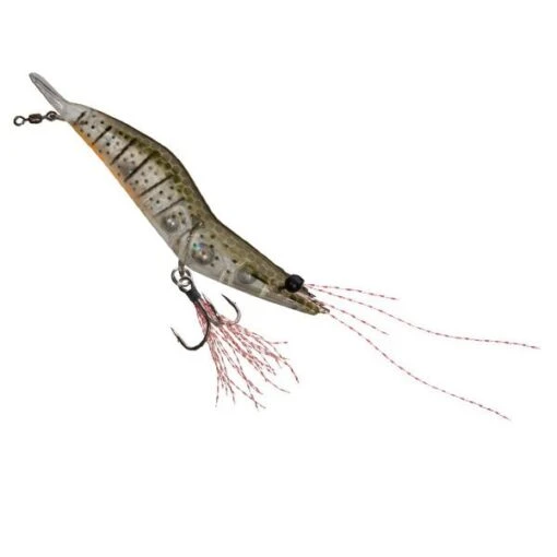 Unfair Lures Rattlin’ Shrimp -Fishing Gear Shop Unfair Lures Pauls Rattlin Shrimp 04 Natural Olive