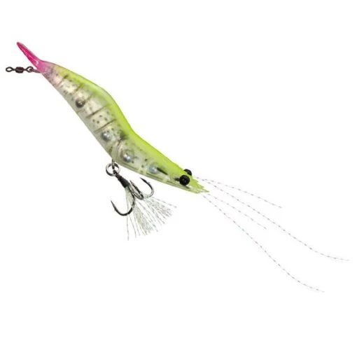 Unfair Lures Rattlin’ Shrimp -Fishing Gear Shop Unfair Lures Pauls Rattlin Shrimp 12 Electric Pink