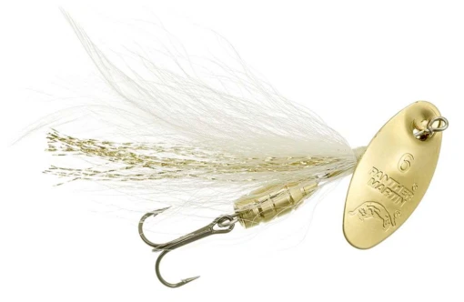 Panther Martin SonicStreamer Dressed Inline Spinner -Fishing Gear Shop panther martin sonicstreamer dressed inline spinner gold white