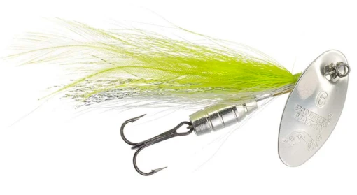 Panther Martin SonicStreamer Dressed Inline Spinner -Fishing Gear Shop panther martin sonicstreamer dressed inline spinner silver chartreuse